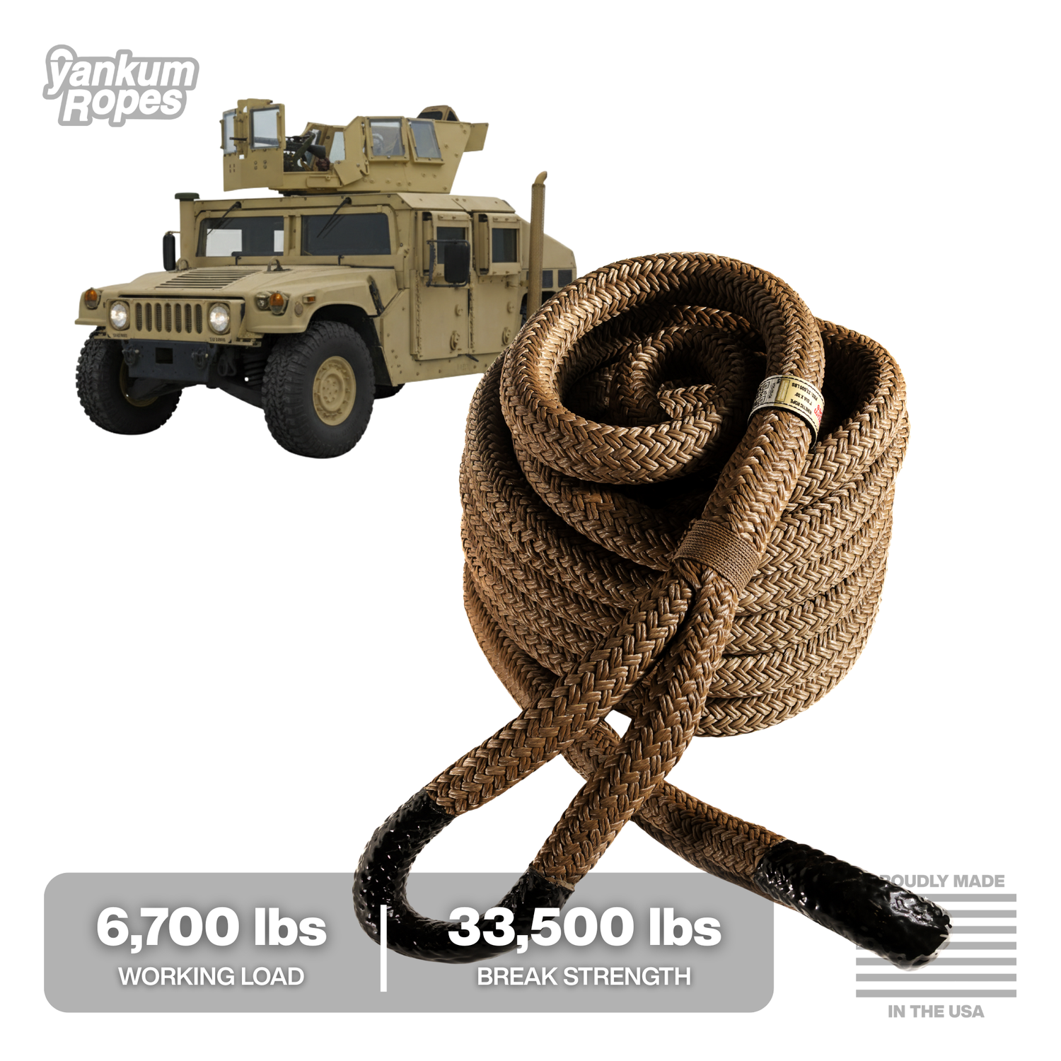 Kinetic Recovery Rope - Military