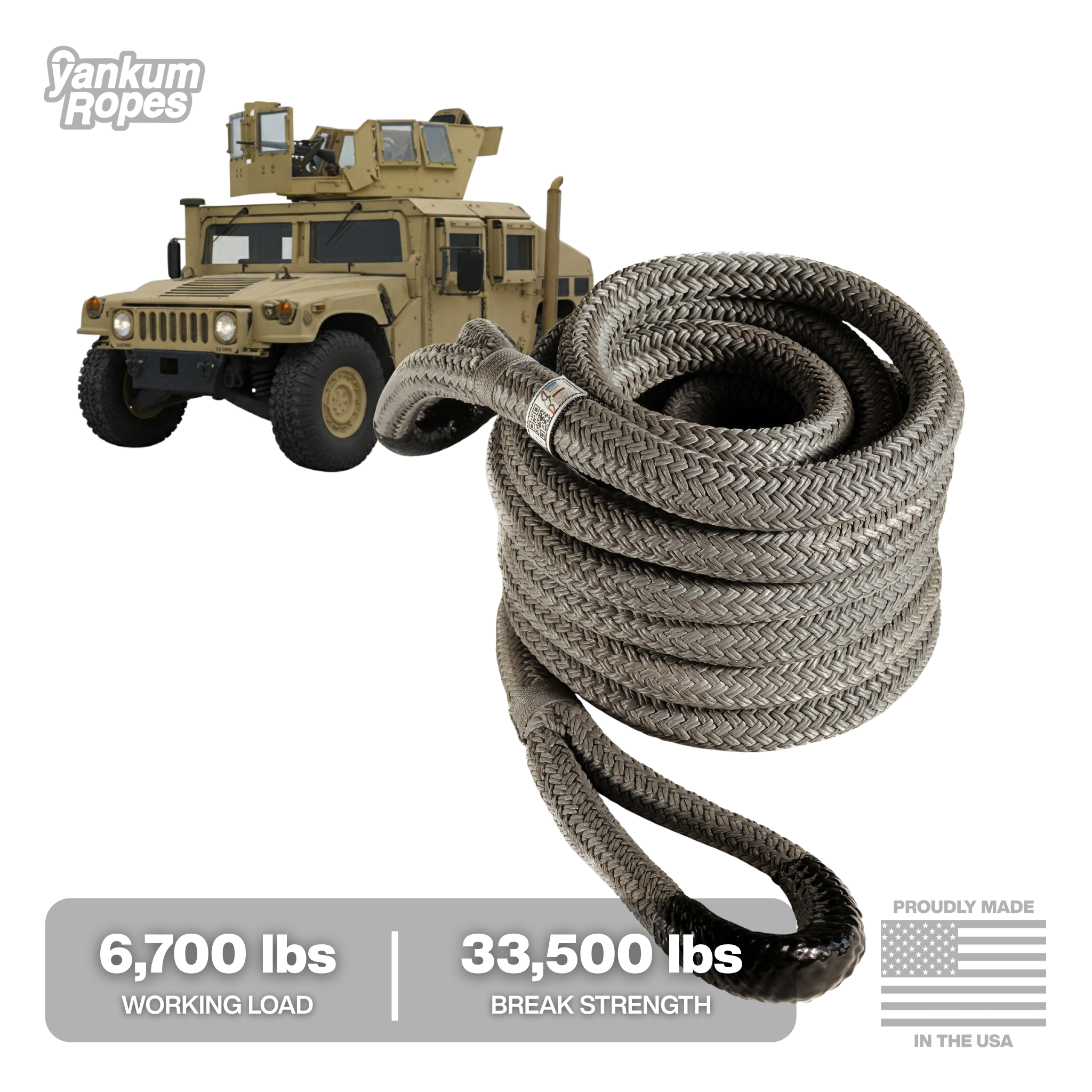 Kinetic Recovery Rope - Military