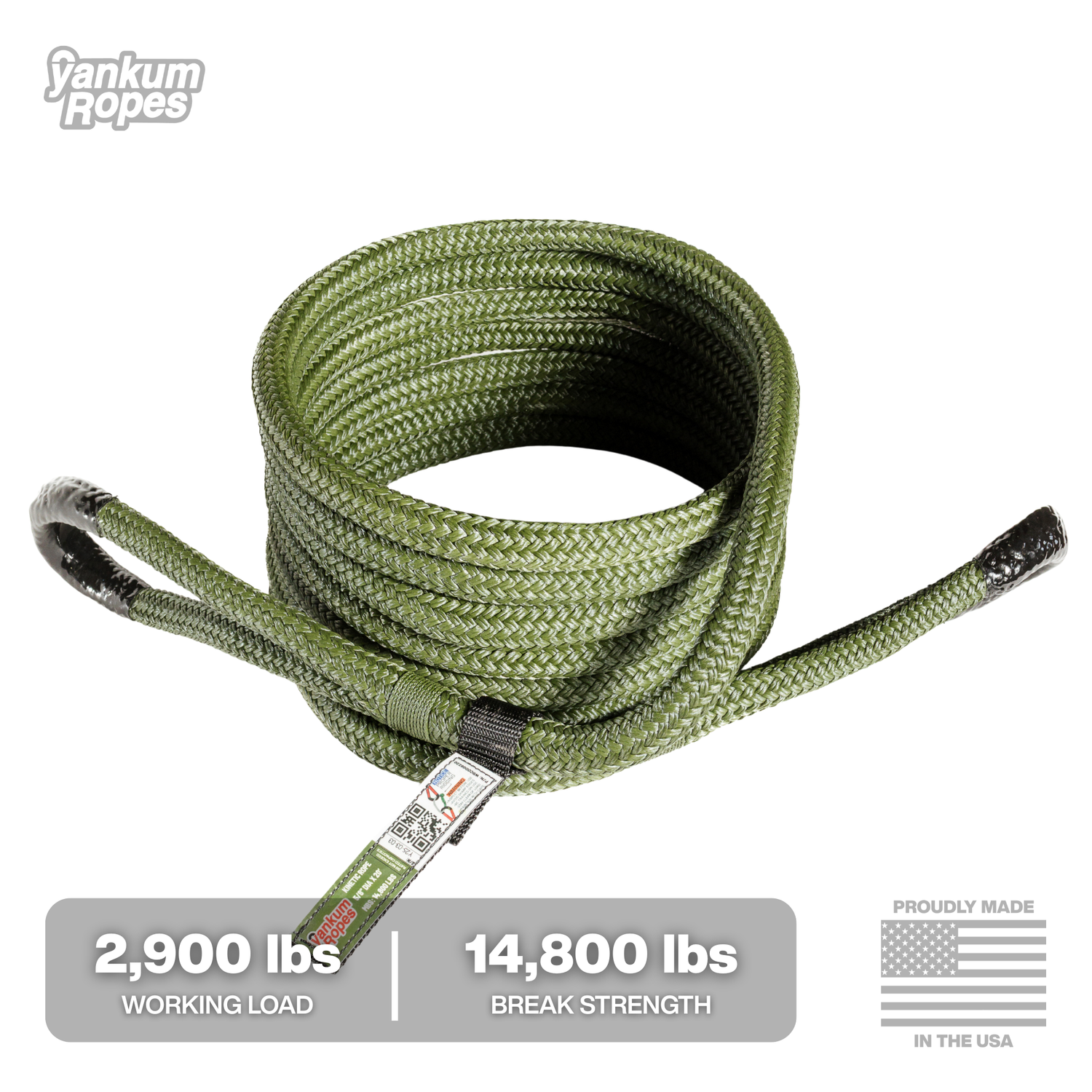 Kinetic Recovery Rope - Military