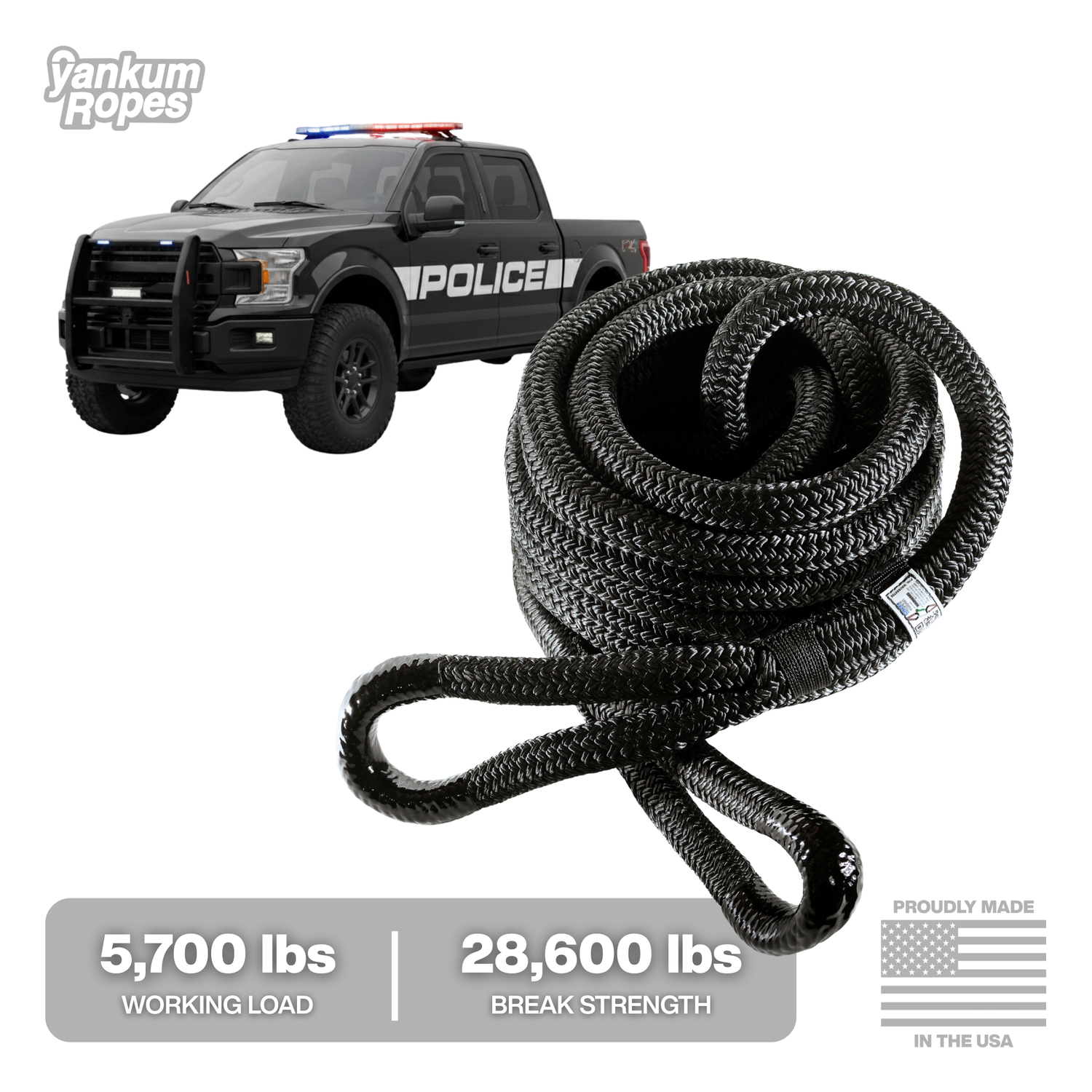 Kinetic Recovery Rope - Military