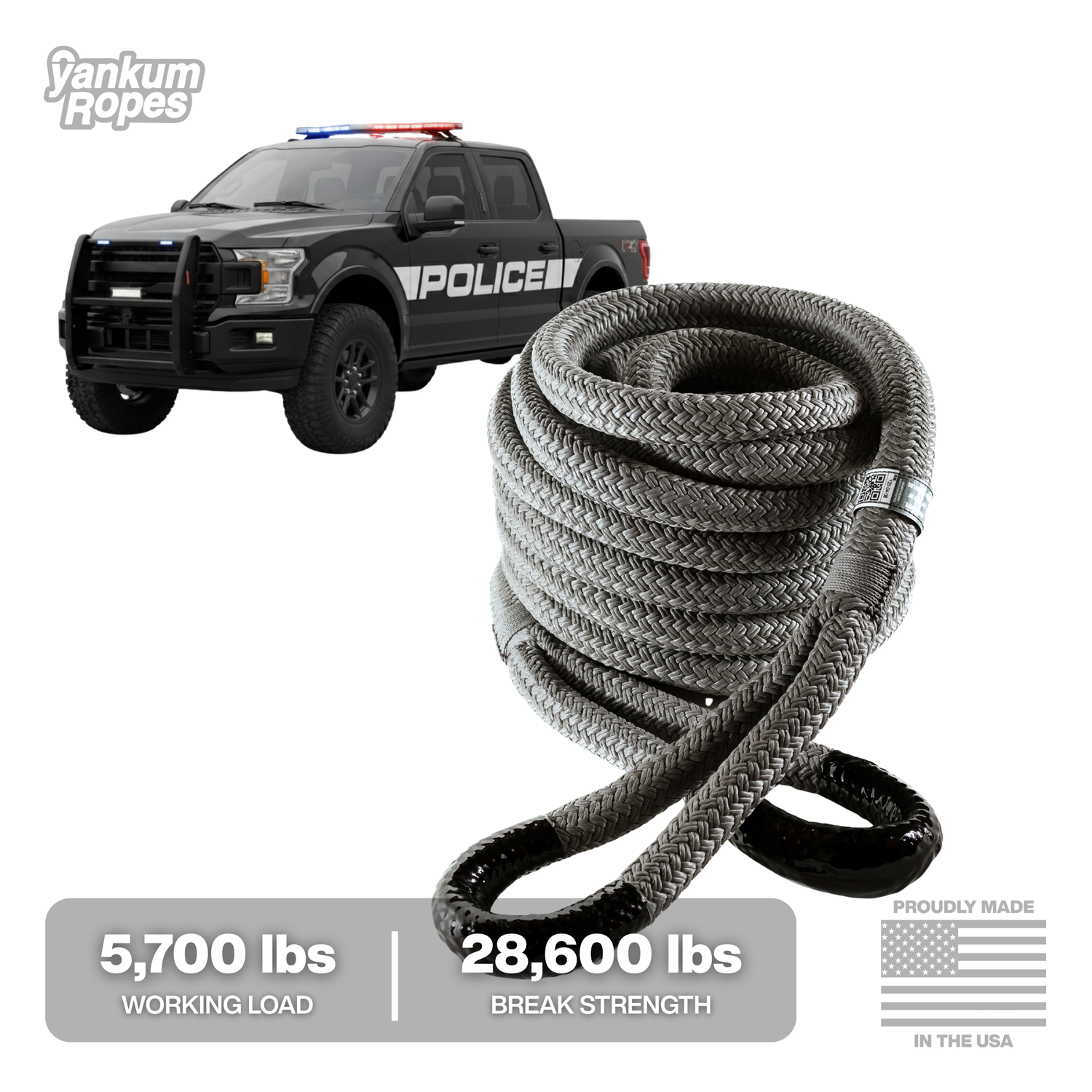 Kinetic Recovery Rope - Military
