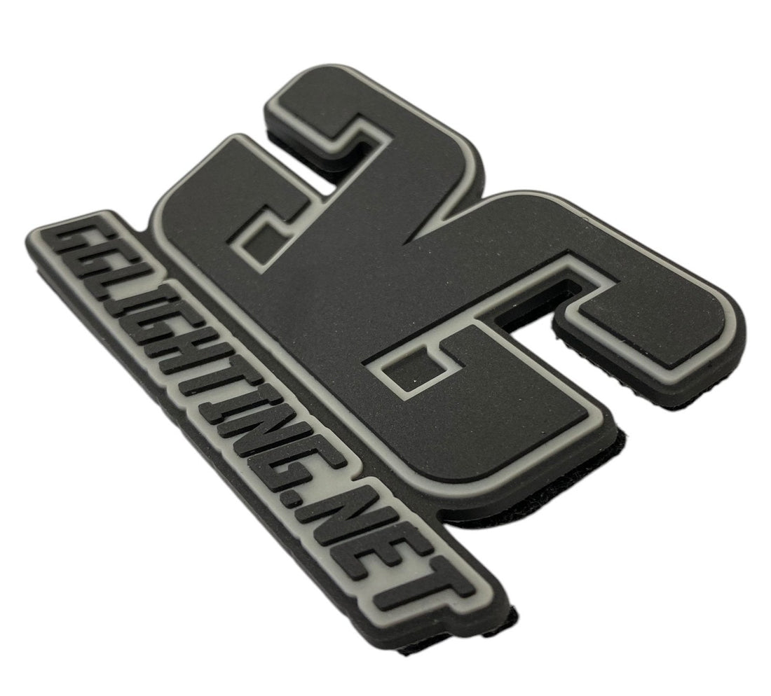 GG Lighting Patch Grey Logo
