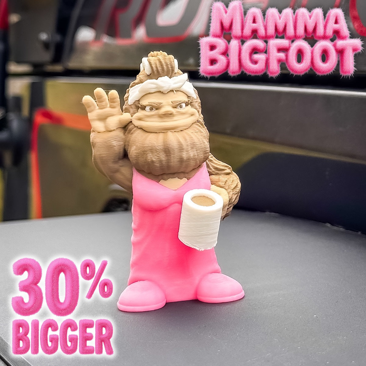 Mamma Bigfoot Deskmate