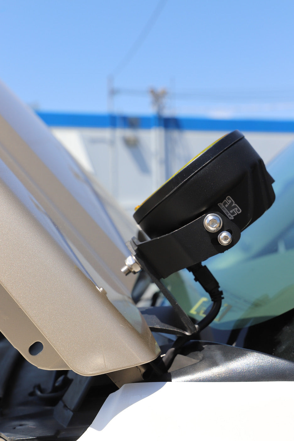 1999-2006 Chevy Silverado &amp; GMC Sierra Hood / Windshield Pillar Mounts for LED Pod USA Made