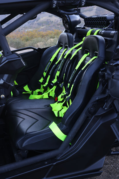 Maverick X3 Rear Bench Seat W Harnesses (2017+)