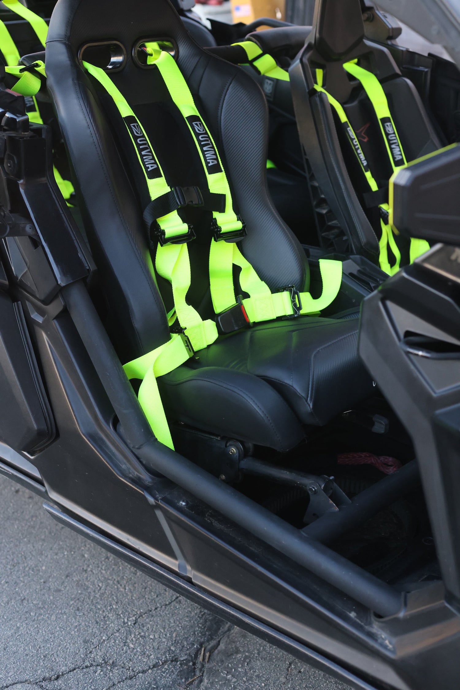 "REBEL" Series Pair of Front Suspension Bucket Seats Maverick R 2 or 4 Seater (2024-2025)