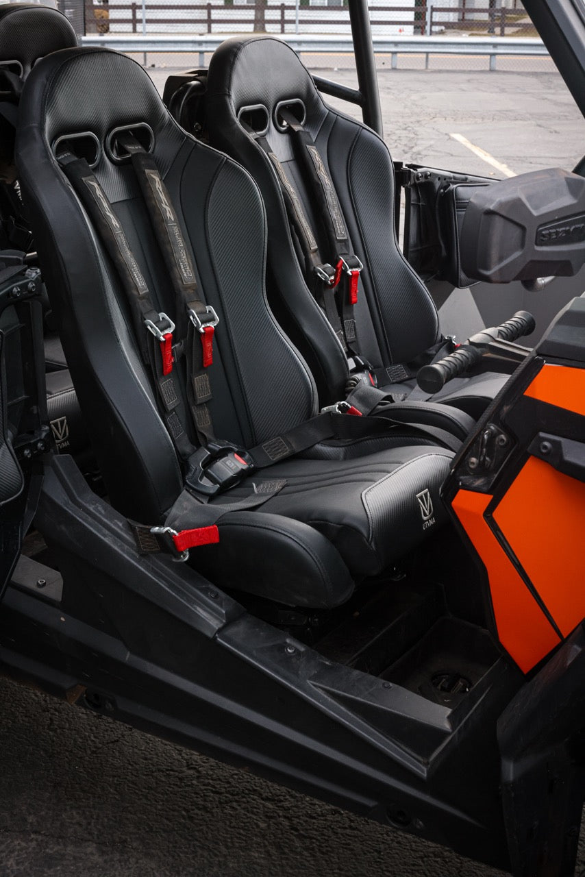 RZR 1000 Rear Bench Seat &amp; Pair of Front Bucket Seats Set
