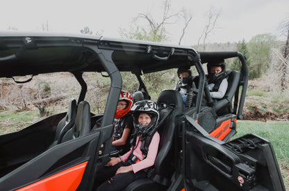 Maverick Sport Max Rear Bench with Harnesses (2019+)