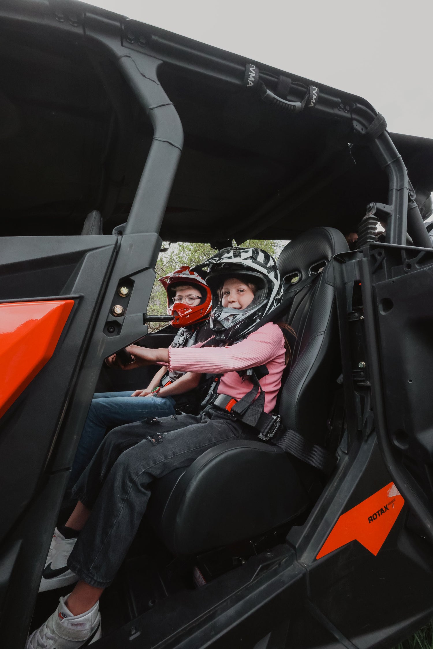 Maverick Sport Max Rear Bench with Harnesses (2019+)