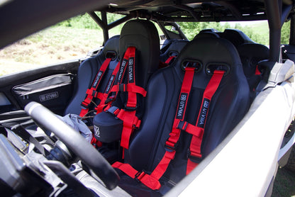 "REBEL" Series Pair of Front Suspension Bucket Seats Maverick R 2 or 4 Seater (2024-2025)