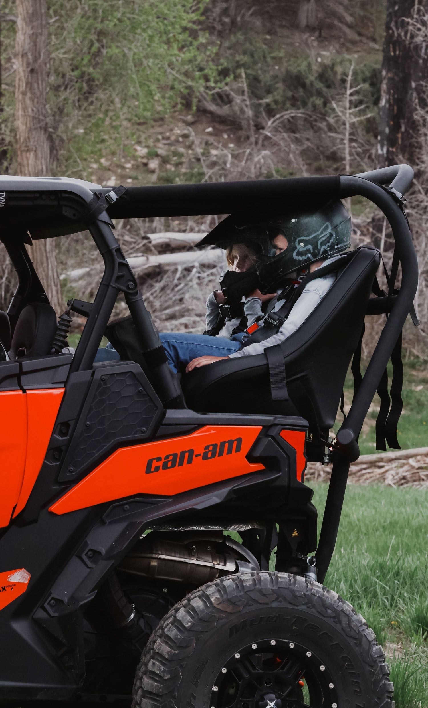 Maverick Sport / Maverick Sport Max Rear Bench and Roll Cage Kit (2018-2026)