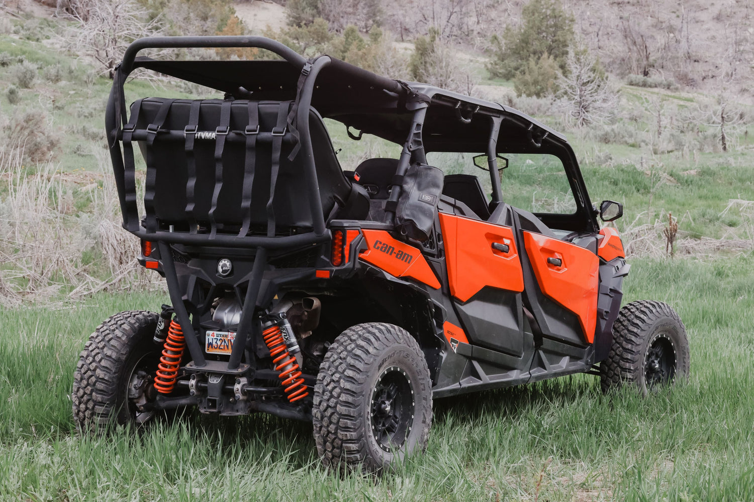 Maverick Sport / Maverick Sport Max Rear Bench and Roll Cage Kit (2018-2026)