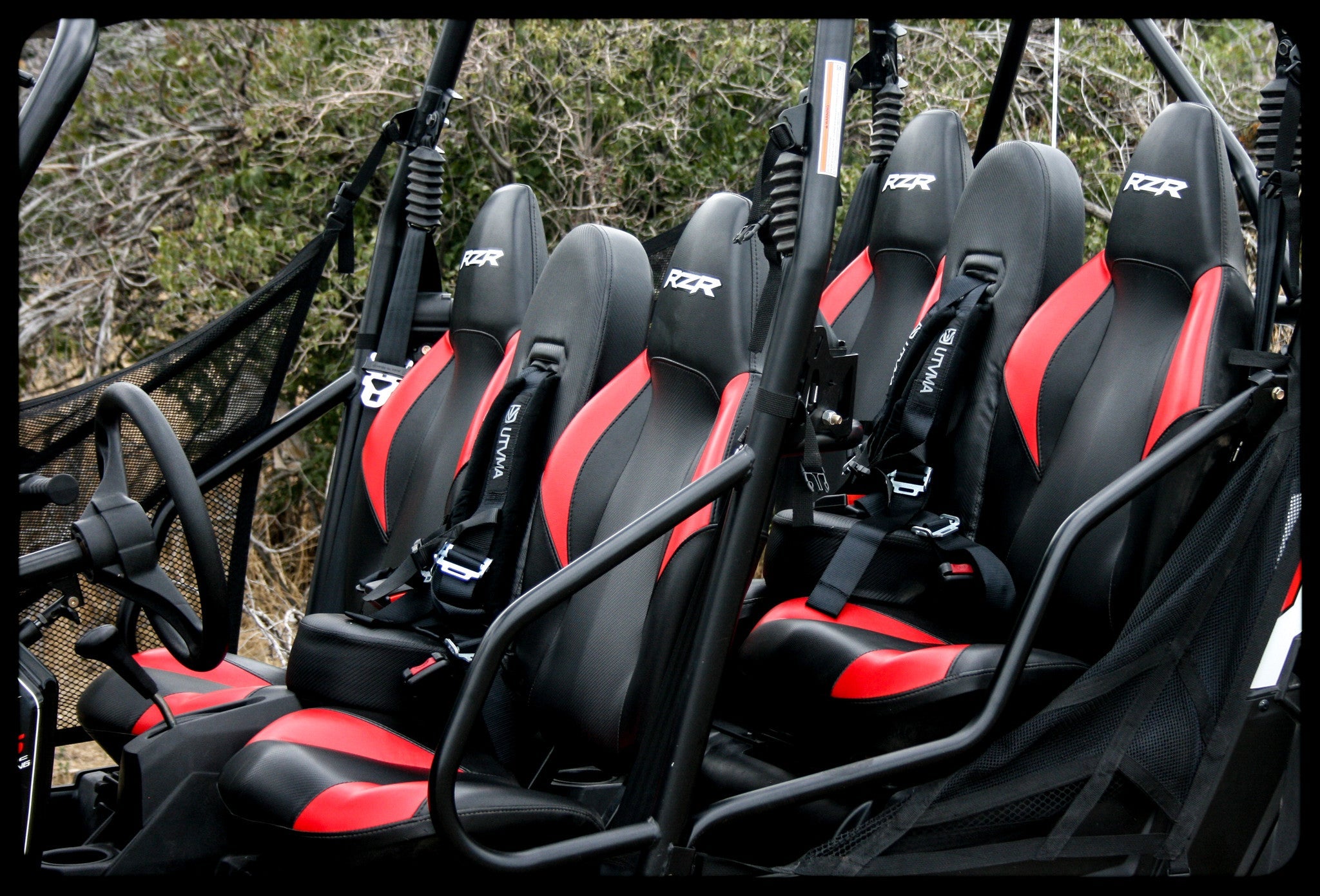 RZR 4 900 Bump Seat Set (2015-2024) (Front and Rear)