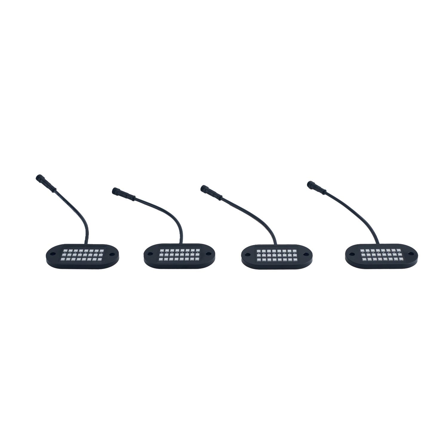 187 Style Rock Lights 2.0 w/ Control Harness 5150 Whips