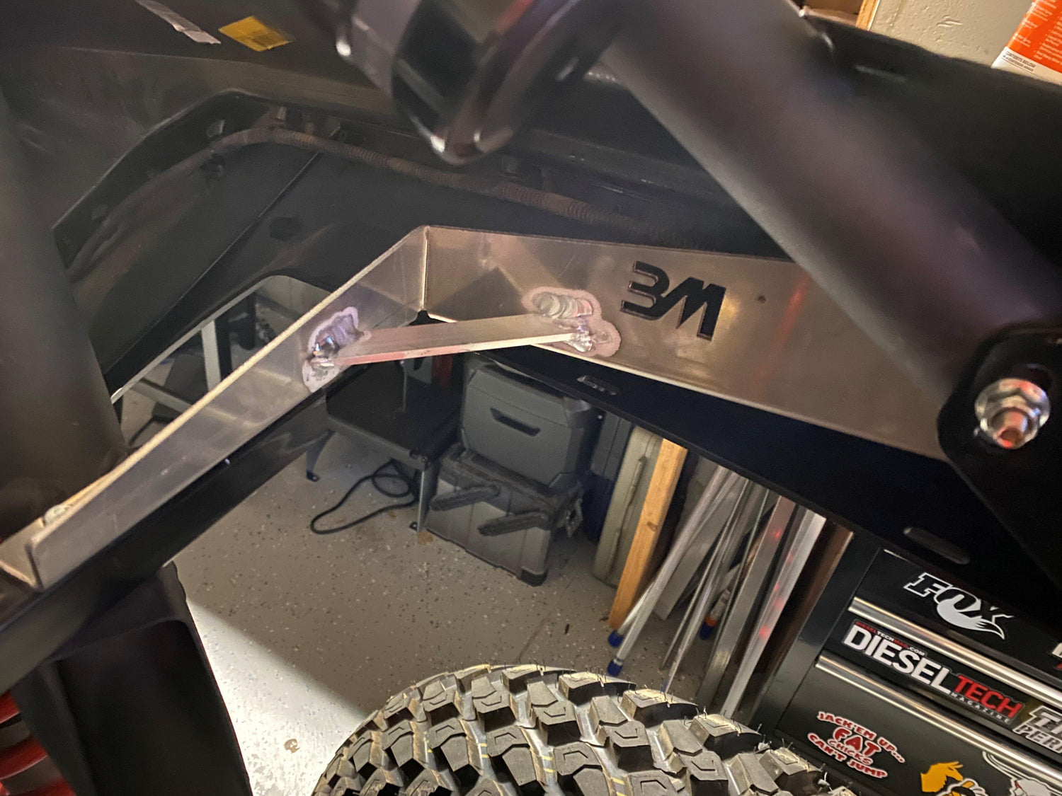 Can-am Maverick X3 Bed Delete &amp; Support Arm