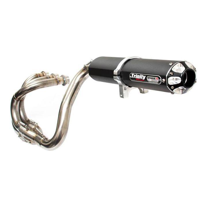Trinity - 2016+ YXZ 1000R- Black Full Exhaust System