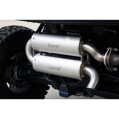 Trinity Racing - 2024+ Polaris Xpedition Dual Muffler Slip On Exhaust