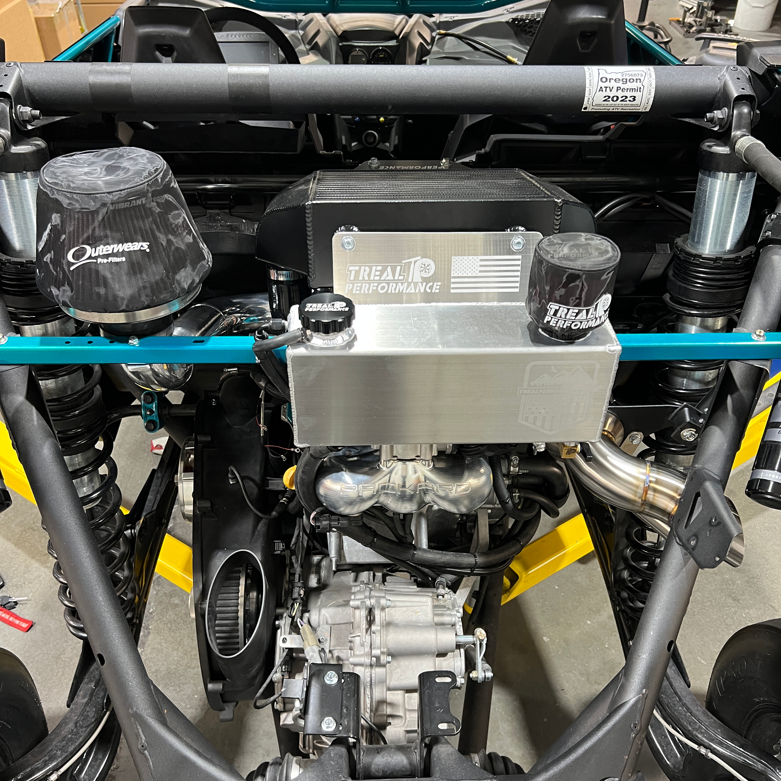 Treal Performance | 2017-2025 Can-Am X3 Coolant Reservoir Oil Catch Can Combo Tank