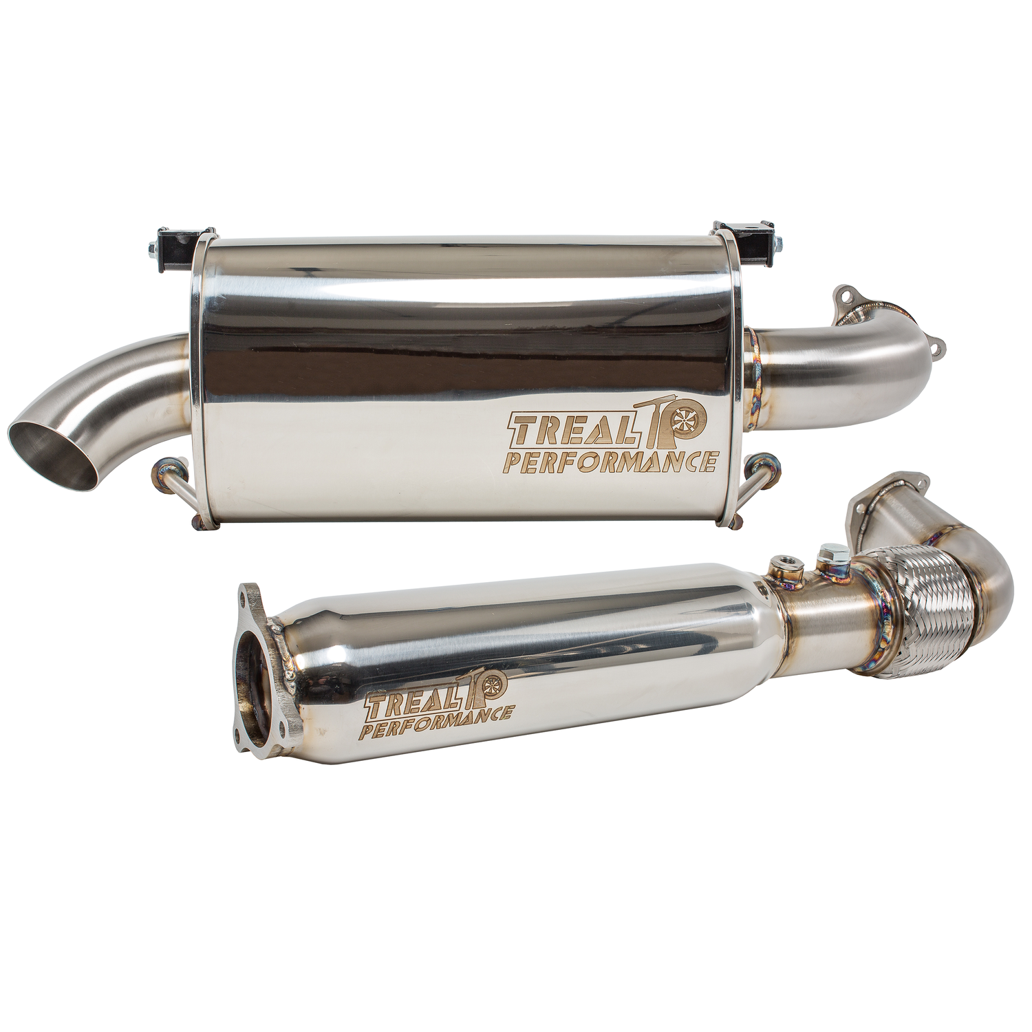 Treal Performance | 2020-2025 Polaris RZR ProXP "Slip On" Exhaust System