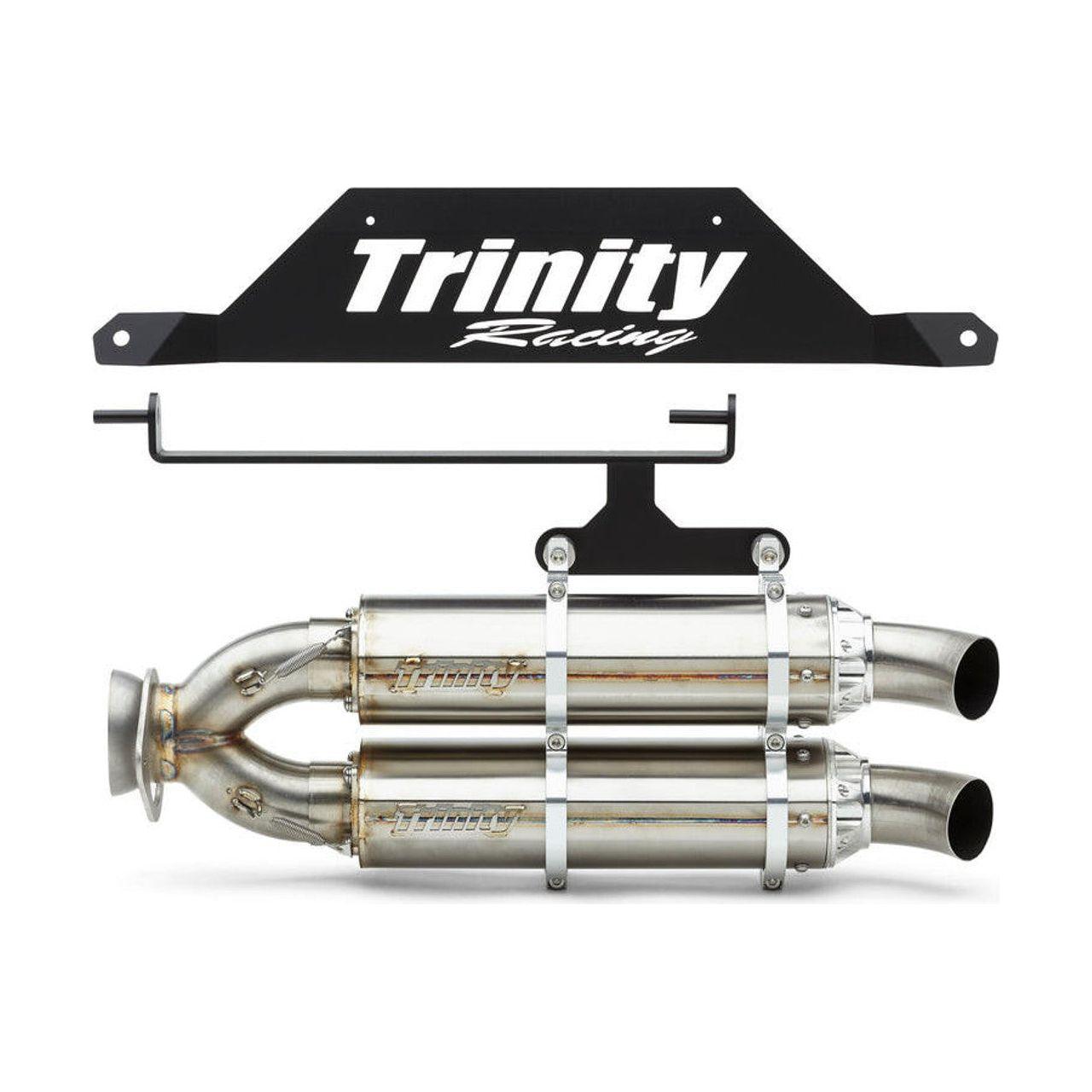 Trinity Racing - 2022-2025 Polaris RZR Pro R Slip On Stainless Steel Exhaust