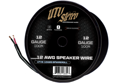 12 AWG Speaker Wire Roll - 100ft | UTVS-12AWG-SPWIRE-ROLL
