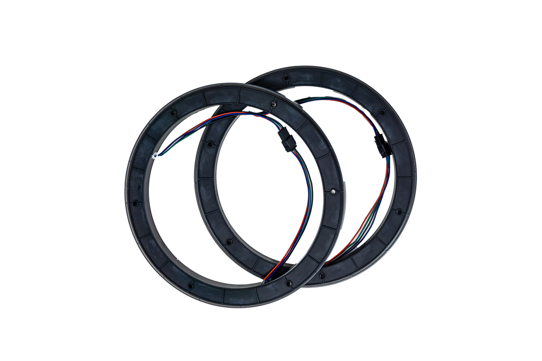 8" RGB LED Speaker Rings (Pair) | UTVS-8LSR