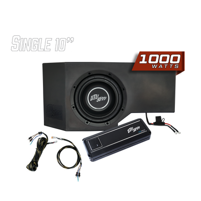 Can-Am® Defender 1000W Single Passenger Side 10" Subwoofer Kit | UTVS-DEF-SUB-1000-PASS