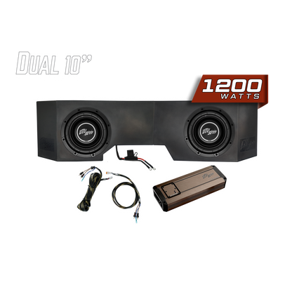 Can-Am® Defender 1200W Dual 10" Subwoofer Kit  | UTVS-DEF-SUB-1200-2