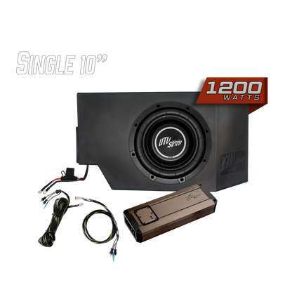 Can-Am® Defender 1200W Single Driver Side 10" Subwoofer Kit | UTVS-DEF-SUB-1200-DRIVER