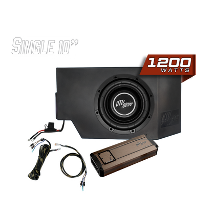 Can-Am® Defender 1200W Single Driver Side 10" Subwoofer Kit | UTVS-DEF-SUB-1200-DRIVER