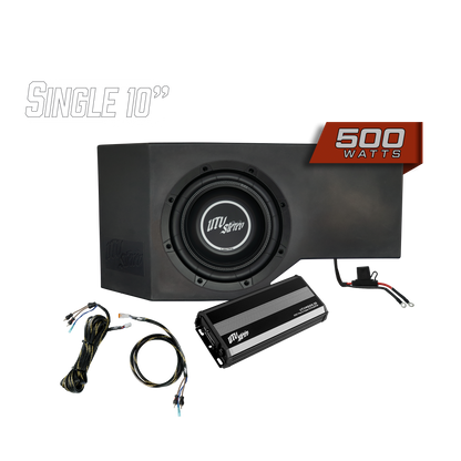 Can-Am® Defender 500W Single Passenger Side 10" Subwoofer Kit | UTVS-DEF-SUB-500-PASS