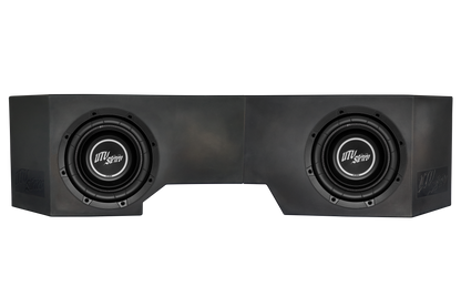 Can-Am® Defender Vented 10" Passenger Subwoofer Enclosure Unloaded | UTVS-DEF-VENC-UNDRST-PASS