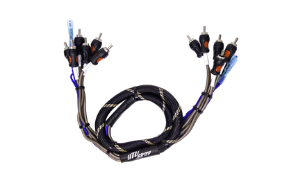 UTV Stereo 6-Channel RCA Harness - Front, Rear, Subwoofer, + Remote | UTVS-HARN-RCA-3