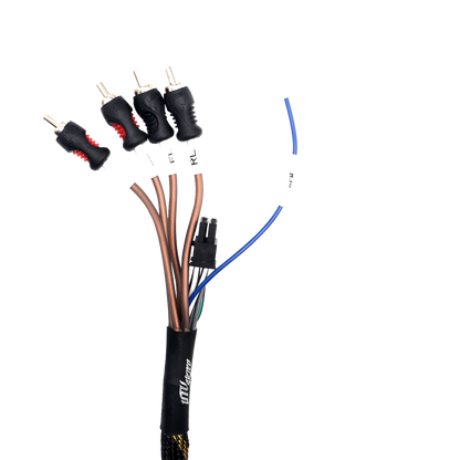 RZR® Pro Series Ride Command Front &amp; Rear RCA Output + Speaker Wire &amp; Remote | UTVS-PRO-RC-RCA-OUT