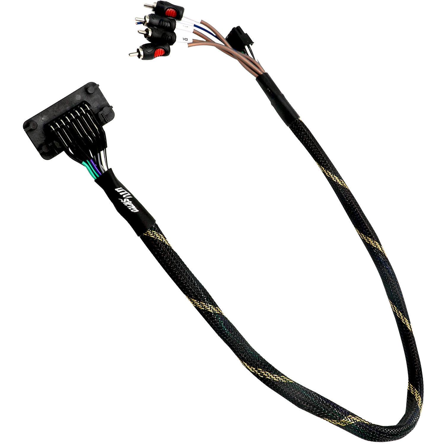 RZR® Pro Series Ride Command Front &amp; Rear RCA Output + Speaker Wire &amp; Remote | UTVS-PRO-RC-RCA-OUT