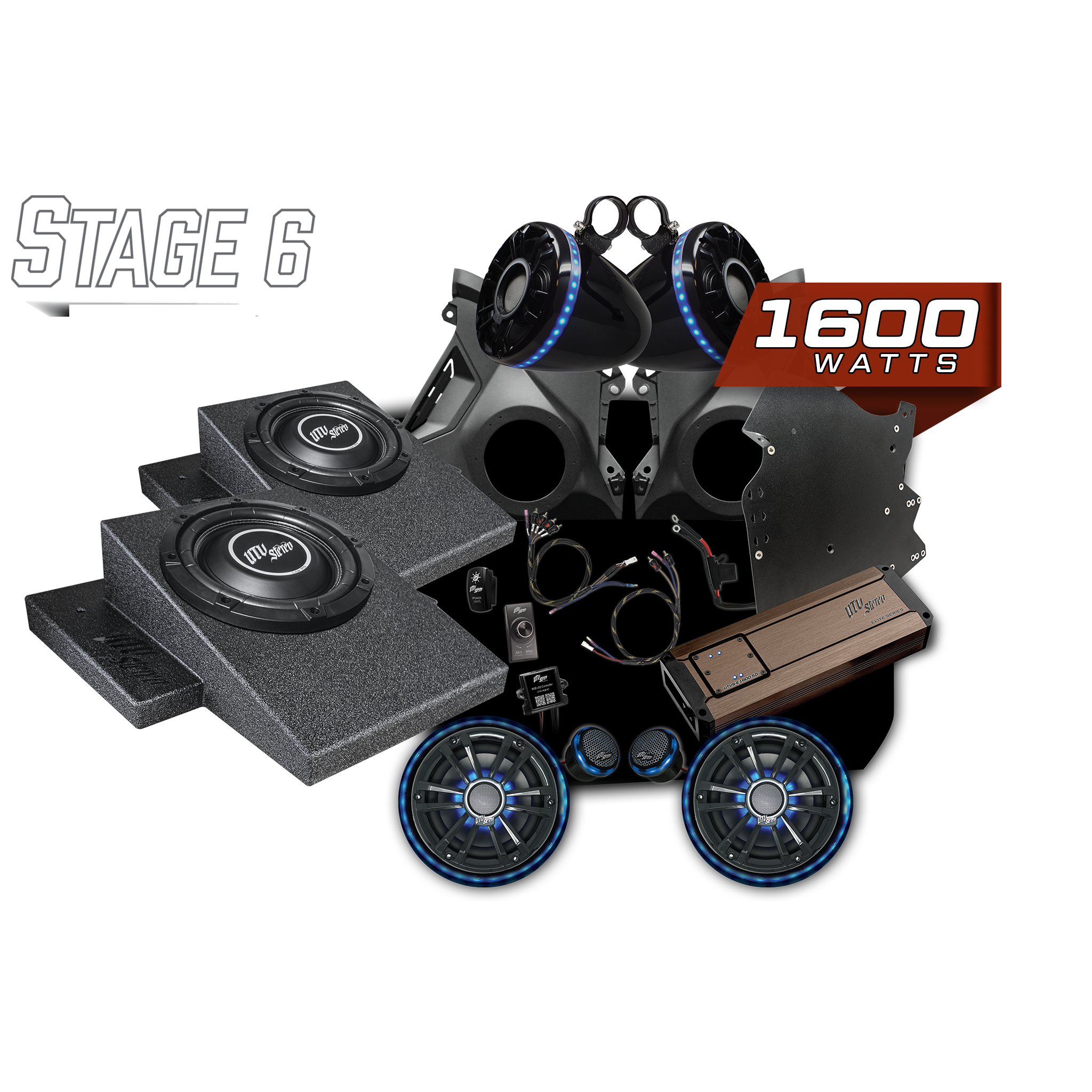 Can-Am Maverick R Elite Stage 6 Stereo Kit