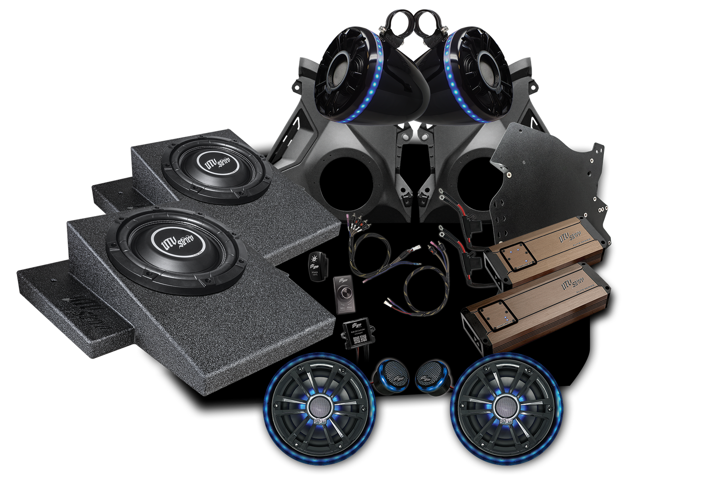 Can-Am® Maverick R Elite Series Stage 7 Stereo Kit | UTVS-R-S7-E