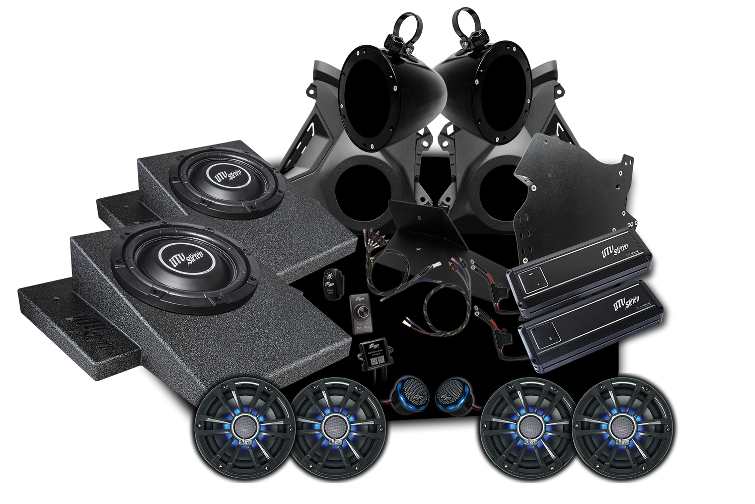 Can-Am Maverick R Signature Stage 7 Stereo Kit