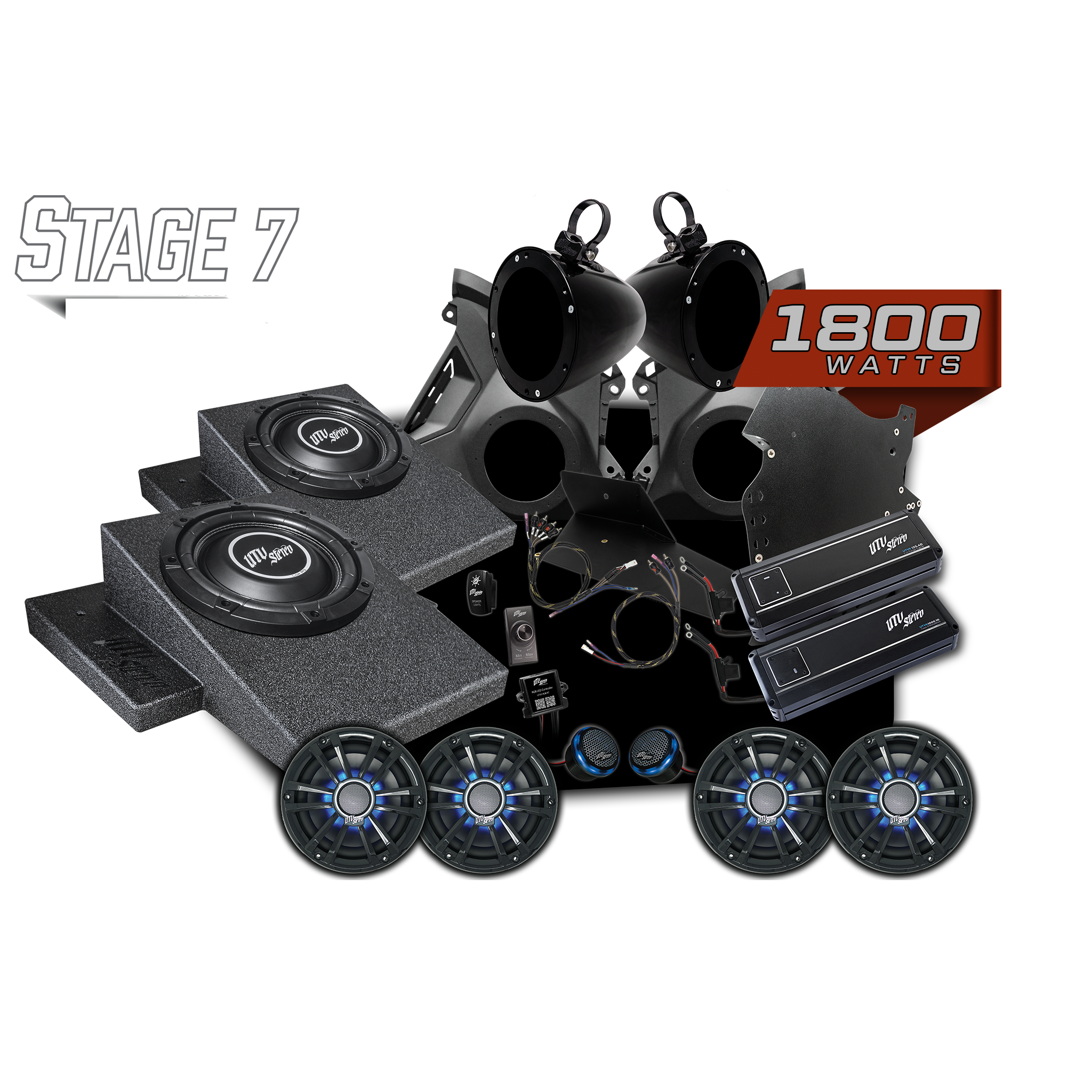 Can-Am Maverick R Signature Stage 7 Stereo Kit