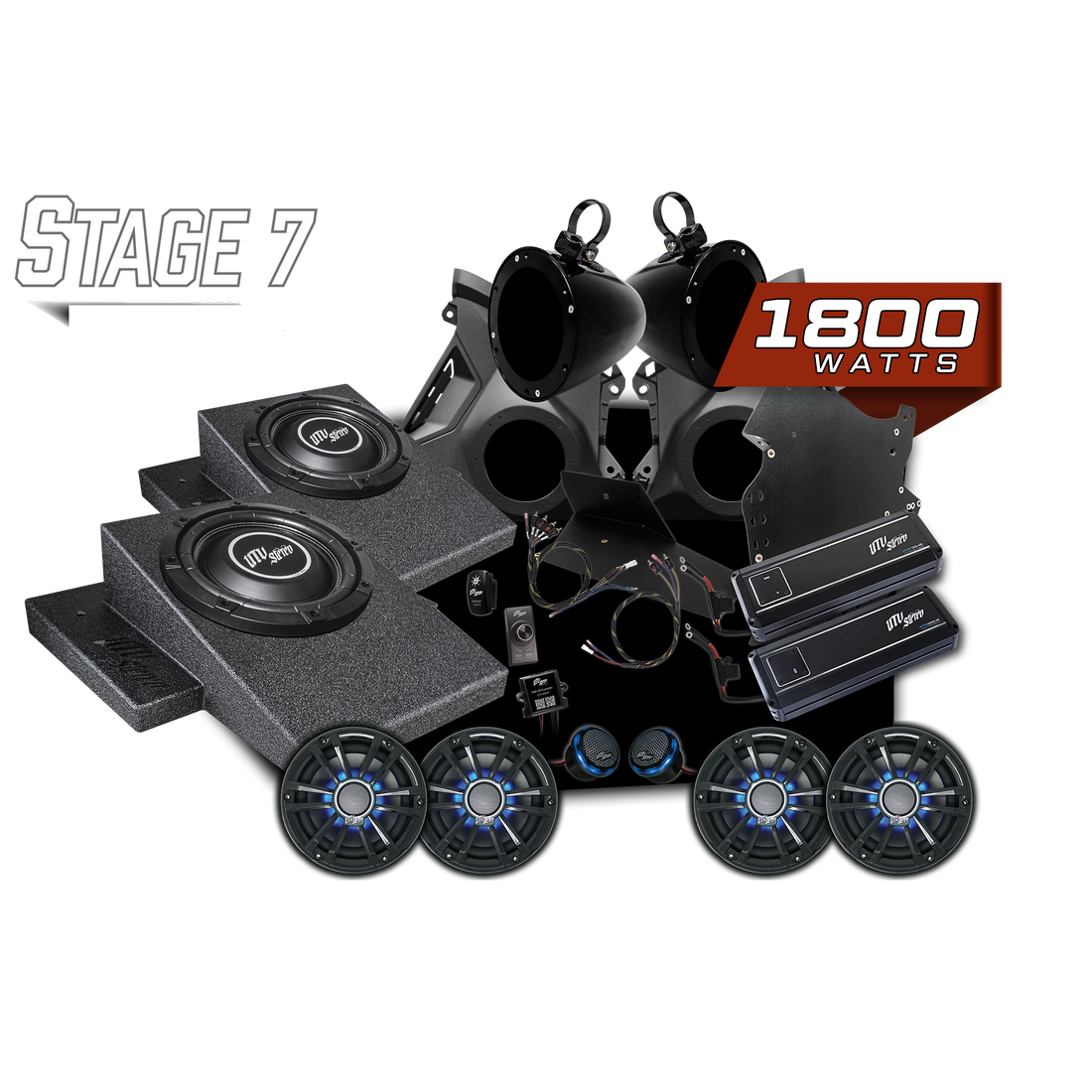 Can-Am Maverick R Signature Stage 7 Stereo Kit