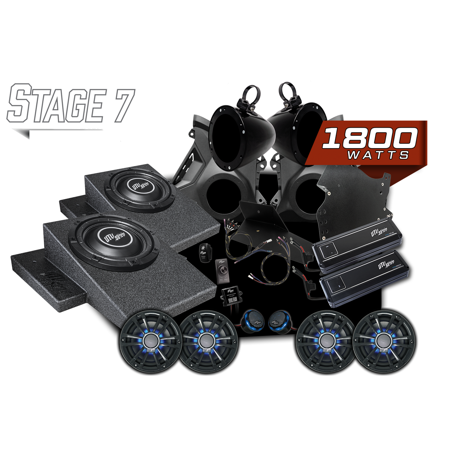 Can-Am Maverick R Signature Stage 7 Stereo Kit