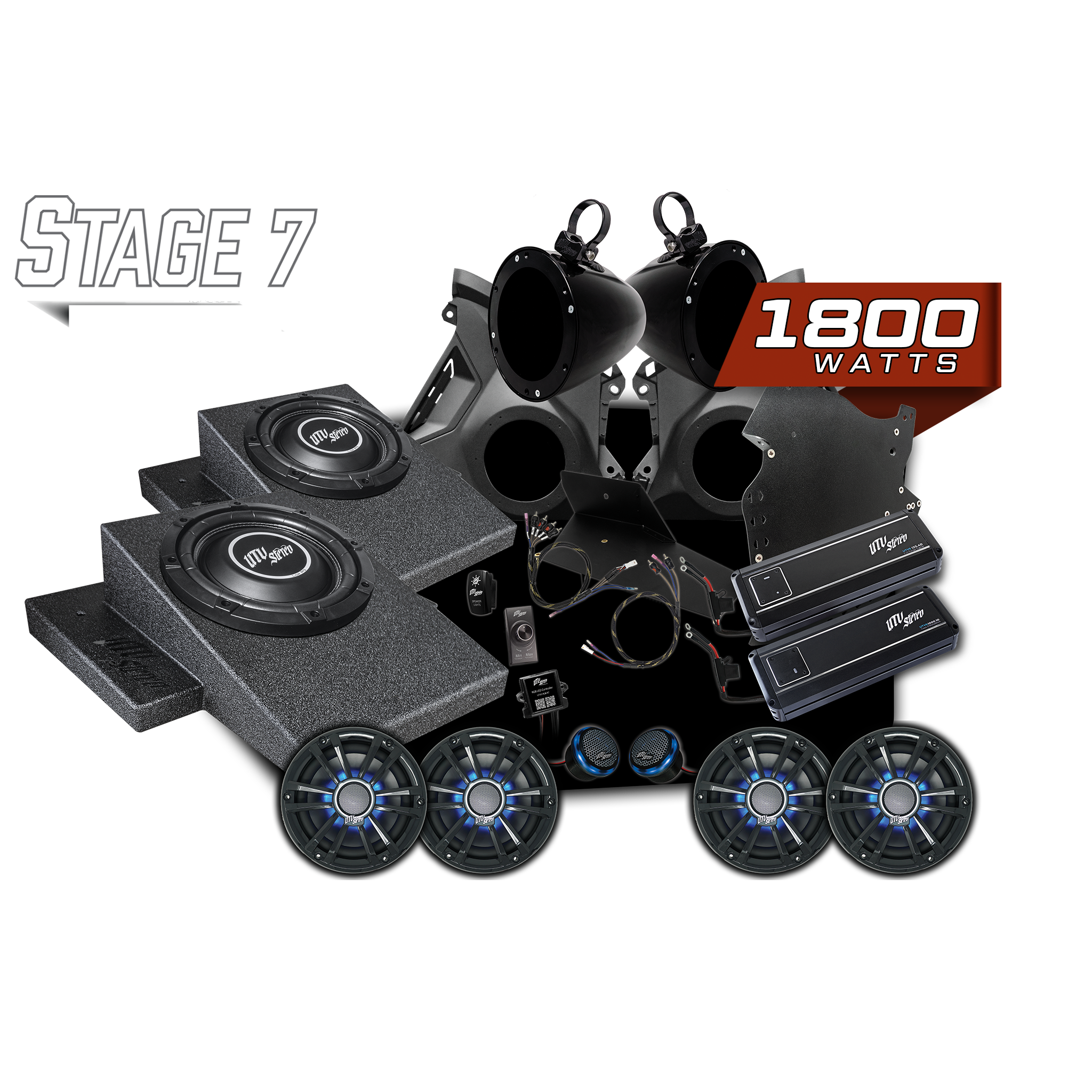 Can-Am Maverick R Signature Stage 7 Stereo Kit