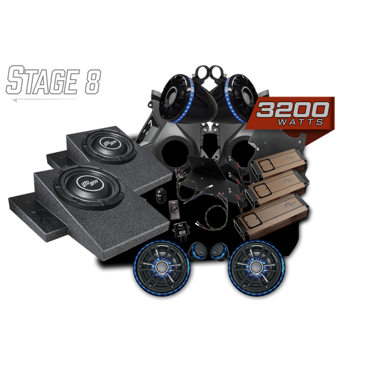 Can-Am® Maverick R Elite Series Stage 8 Stereo Kit | UTVS-R-S8-E