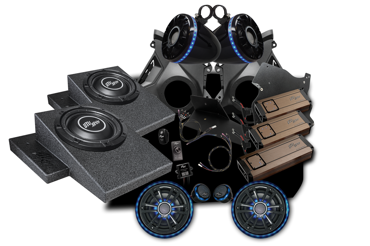 Can-Am® Maverick R Elite Series Stage 8 Stereo Kit | UTVS-R-S8-E