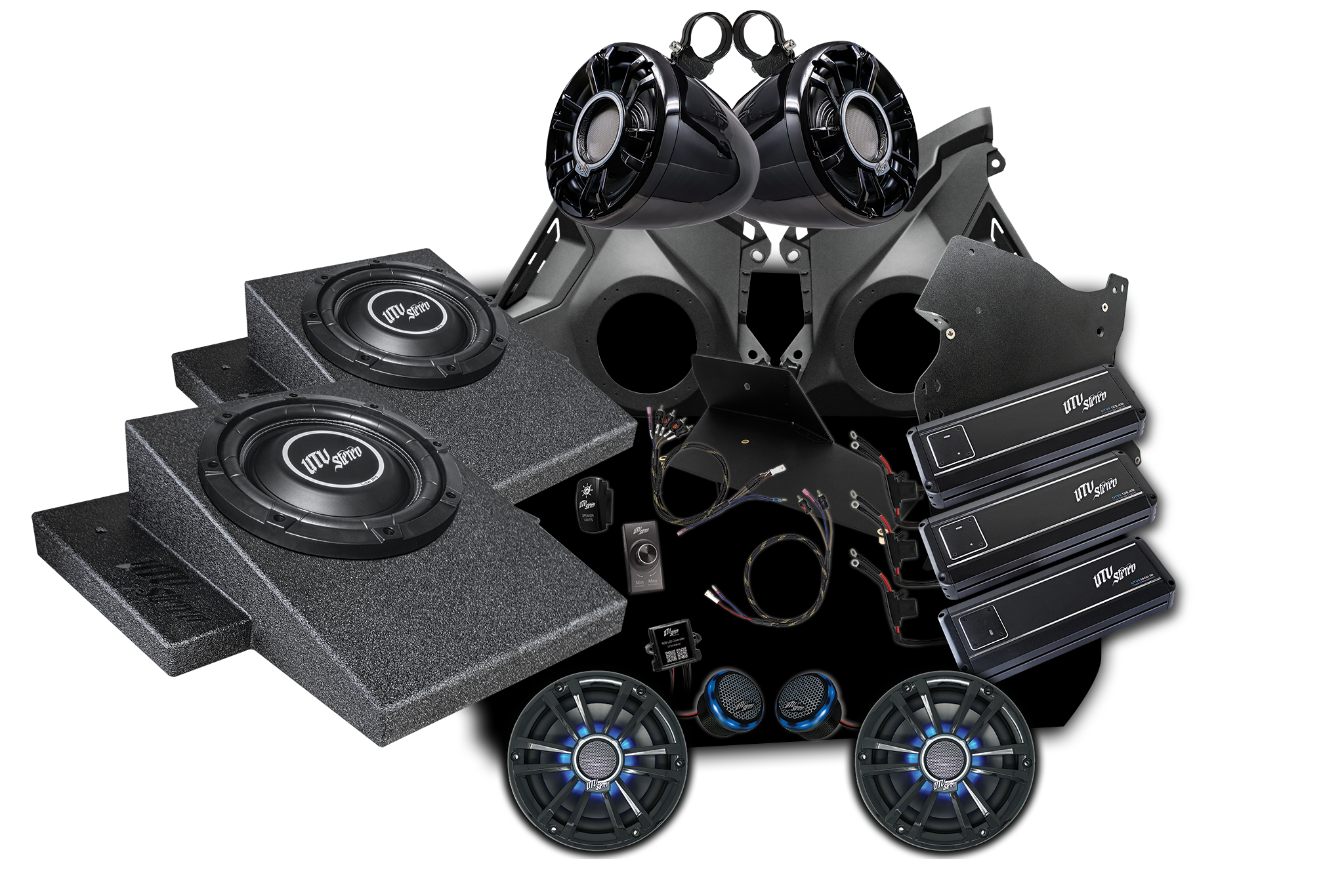 Can-Am Maverick R Signature Stage 8 Stereo Kit