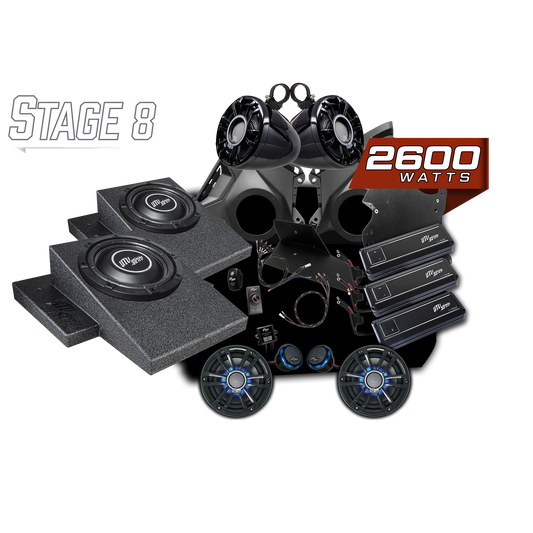 Can-Am Maverick R Signature Stage 8 Stereo Kit