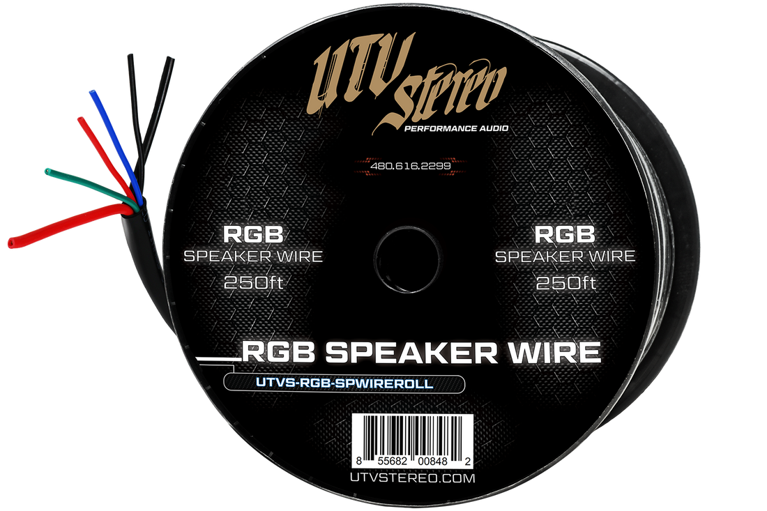 6 Conductor RGB Speaker Wire - 250&