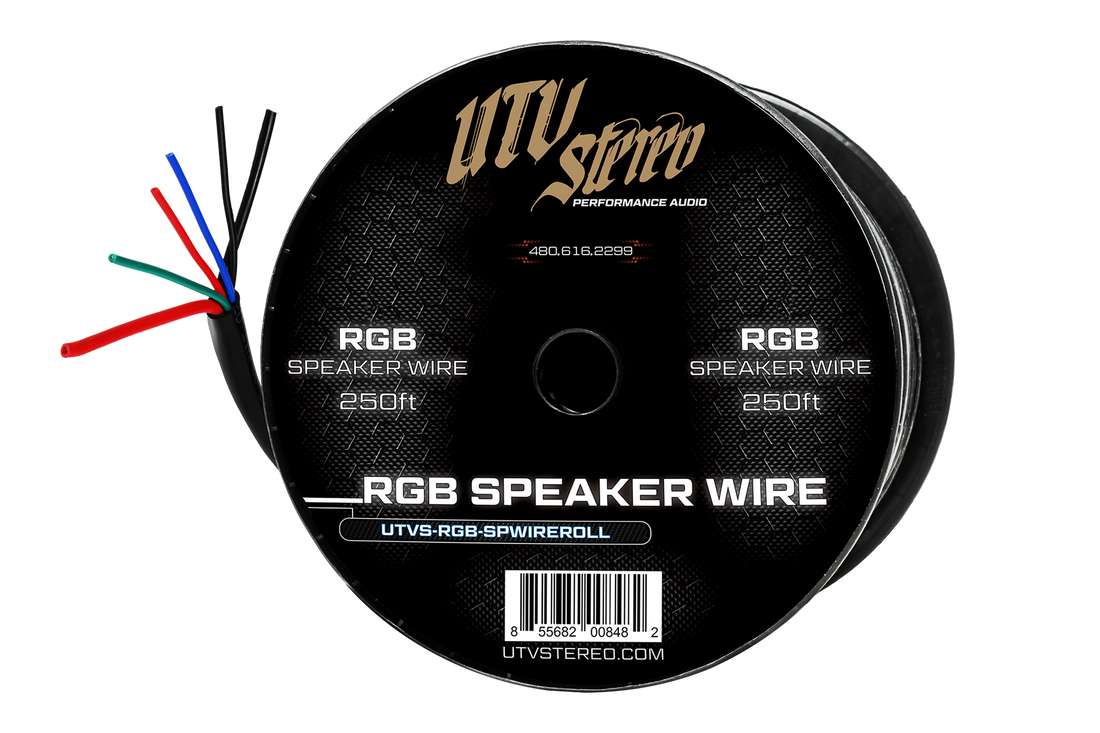 6 Conductor RGB Speaker Wire - 50&