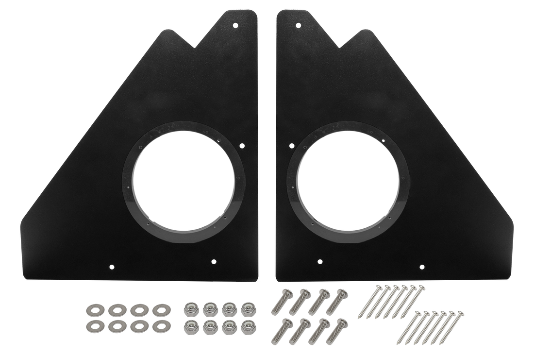 Polaris® Ranger 1500 Overhead Speaker Adapters (Pair) | UTVS-RNG-OSA-FRONT