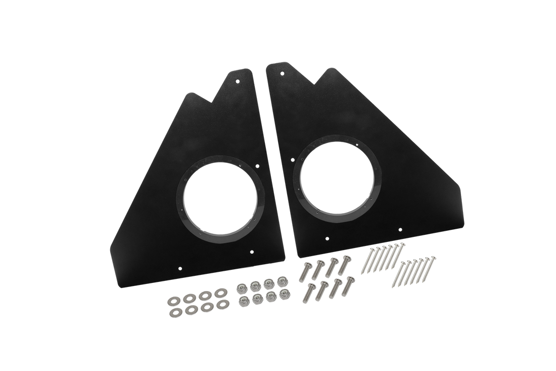 Polaris® Ranger 1500 Overhead Speaker Adapters (Pair) | UTVS-RNG-OSA-FRONT